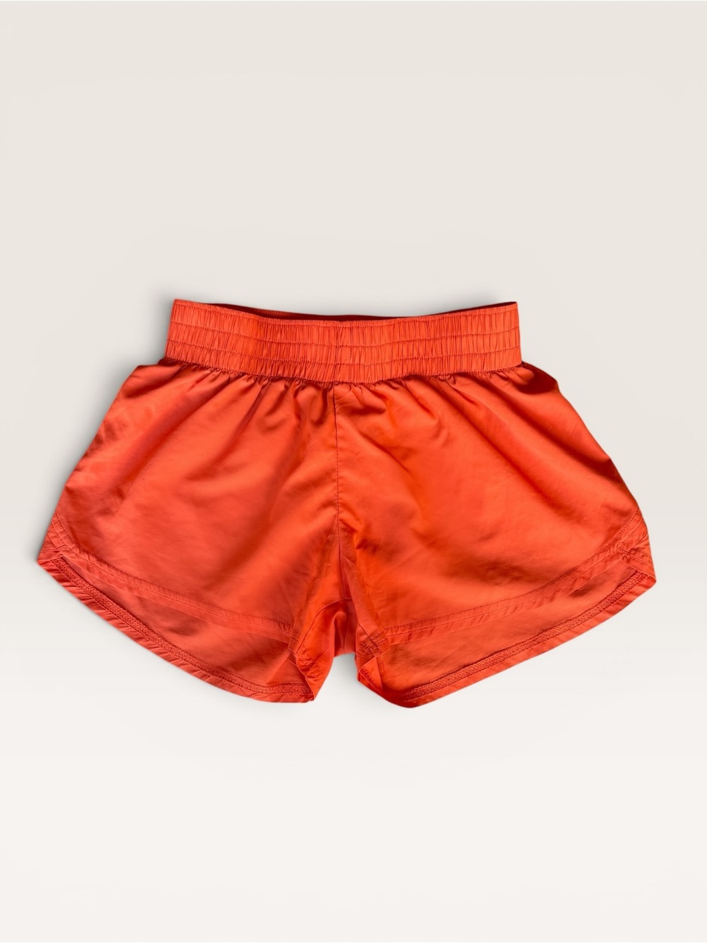 Azarhia Bright Orange Athletic Shorts